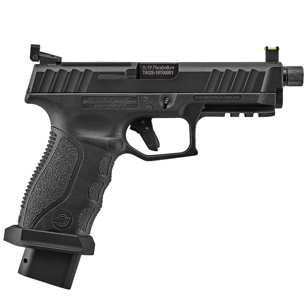 Stoeger STR-9S 9mm Combat Blk Pistol w/Threaded 4.67\" Bbl (3) 20rd Mags 31736