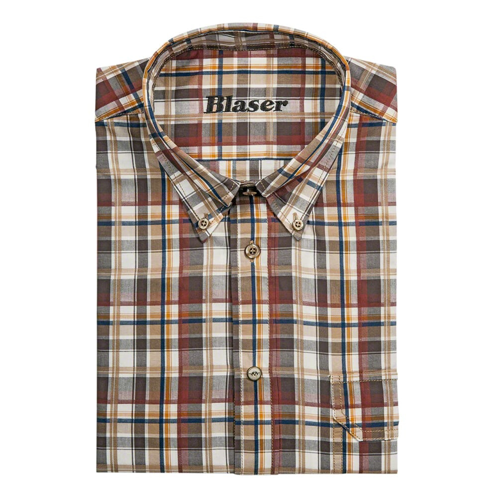 Blaser Men 's Georg Poplin Shirt MD BAOSMGPO