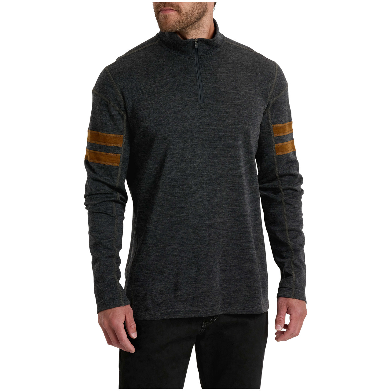Kuhl Team Merino 1/4 Zip Sweater Cast Iron Men's 3237-CAST-M