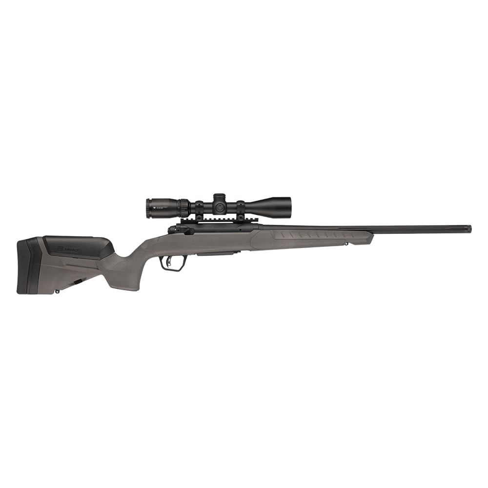 Savage Arms Model 110 TRAILBLAZER LH XP 5.56x45 NATO 20"Bbl 1:7 Carbon-Steel Strt Fluted Black-Cerakote Action w/Vortex Scope Bolt Action Rifle 32478