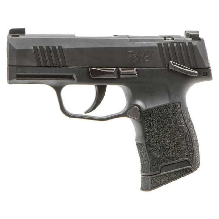 Sig Sauer P365 9mm 3.1" Bbl  Striker X-Ray 3 Polymer Grip (2) 10RD Steel Mag Romeo-RS Compact Pistol 365-9-BXR3P-RS