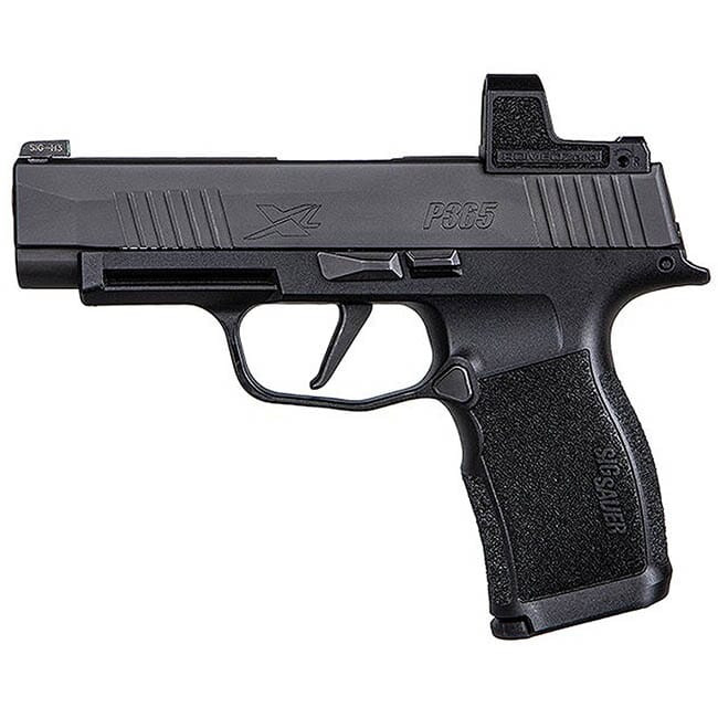 Sig Sauer P365 XL 9mm Pistol w/ (2) 12rd Steel Mags & ROMEOZero Optic Installed 365XL-9-BXR3-RXZ