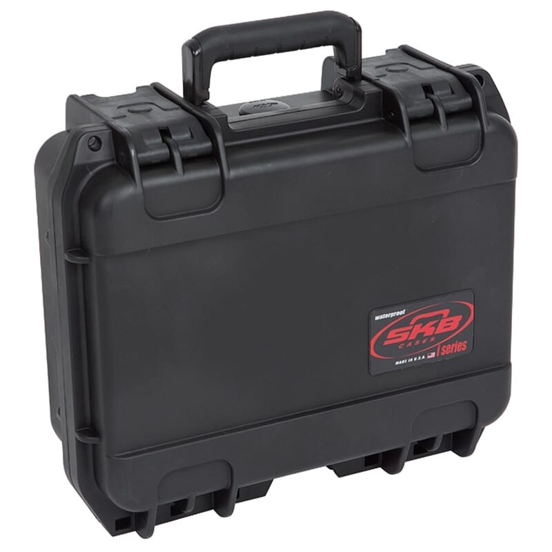 SKB iSeries 12\"x9\"x4\" Black Pistol Case w/Cubed Foam 3i-1209-4B-L