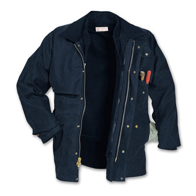 Filson MD Navy Shelter Cloth Packer Coat 10013