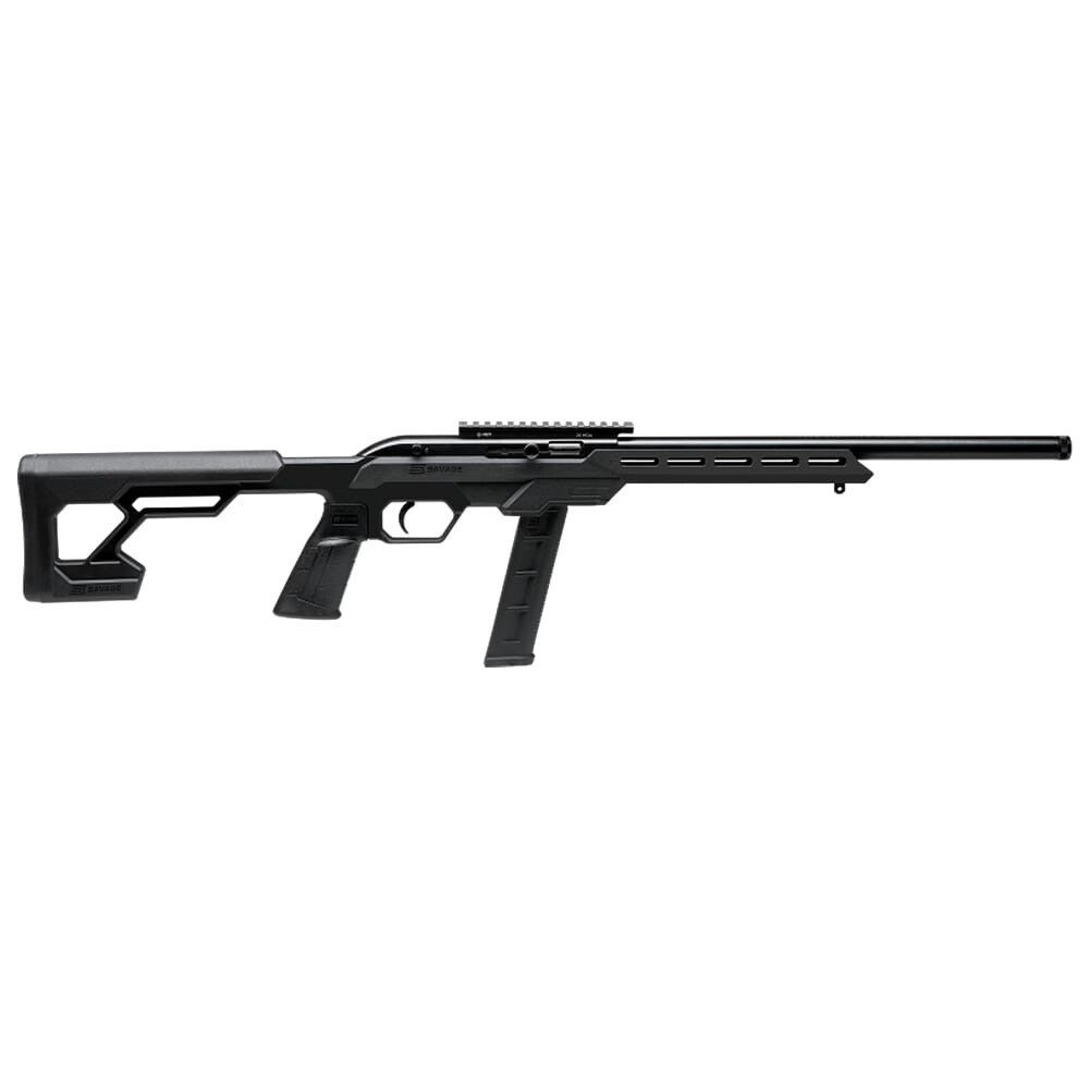 Savage Arms 64 Precision .22 LR 16.5\" 1:16\" 1/2x28 Bbl Black Semi-Auto Rifle w/(1) 20rd Mag & Pistol Grip 45120