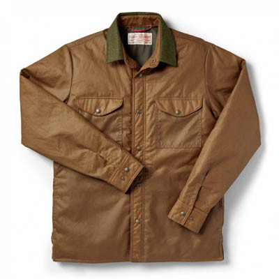 Filson Insulated Jac Shirt Dark Tan MD 10643