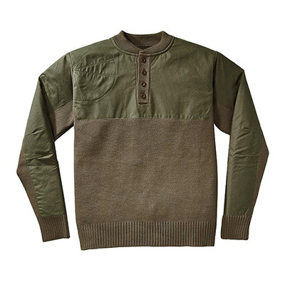 Filson Henley Guide Sweater PeatGreen XXL FCO-008663 FIL-10692-PeatGreen-XXL