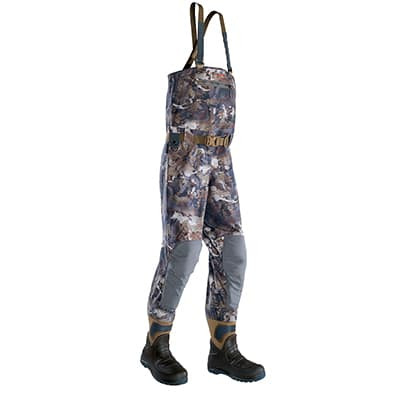 Sitka Timber Delta Wader Optifade Timber Medium Short 9 Boot 50168-TM-MS-9