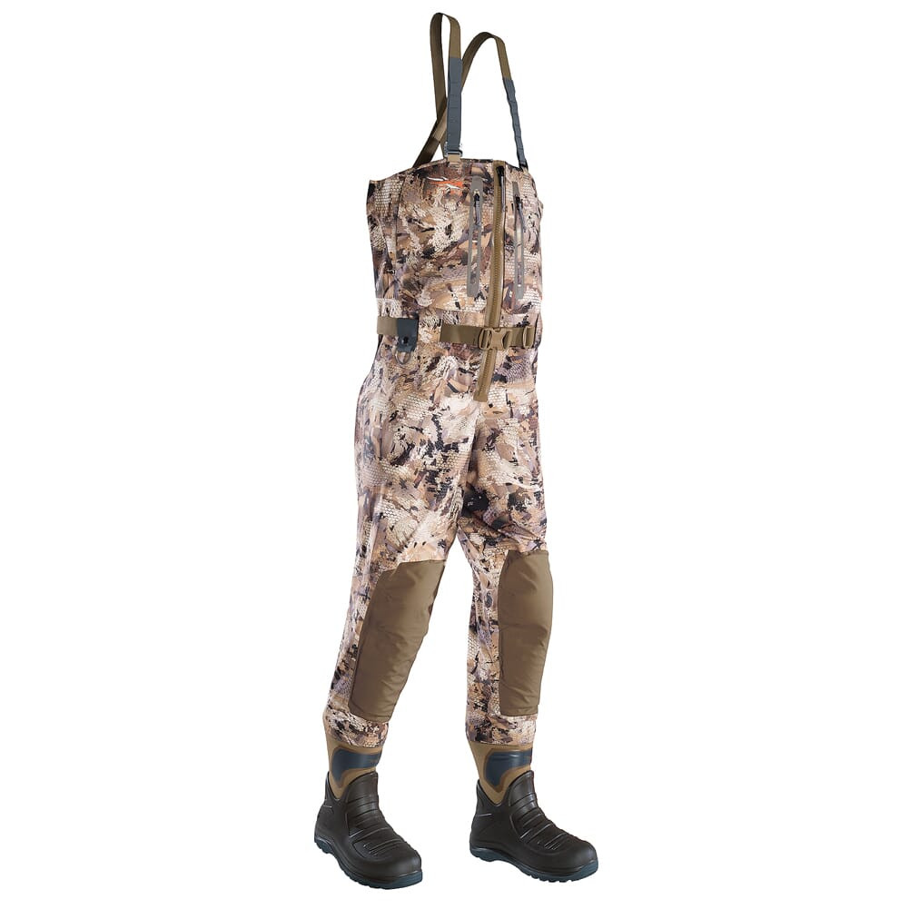 Sitka Marsh Delta Zip Wader Optifade Waterfowl Small 8 Boot 50169-WL-S-8