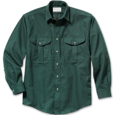 Filson SM Hunter Green Alaskan Guide Shirt 12006-HG