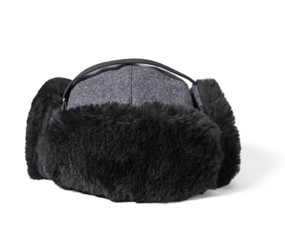 Filson Trapper Hat Charcoal MD 30143