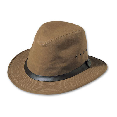 Filson MD Tan Tin Cloth Packer Hat 60015