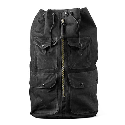 Filson Black Duffle Backpack FIL-70130-BL