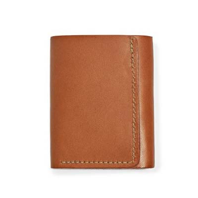 Filson Tri-Fold Wallet TanLeather  FCO-007980 FIL-70400-TanLeather-