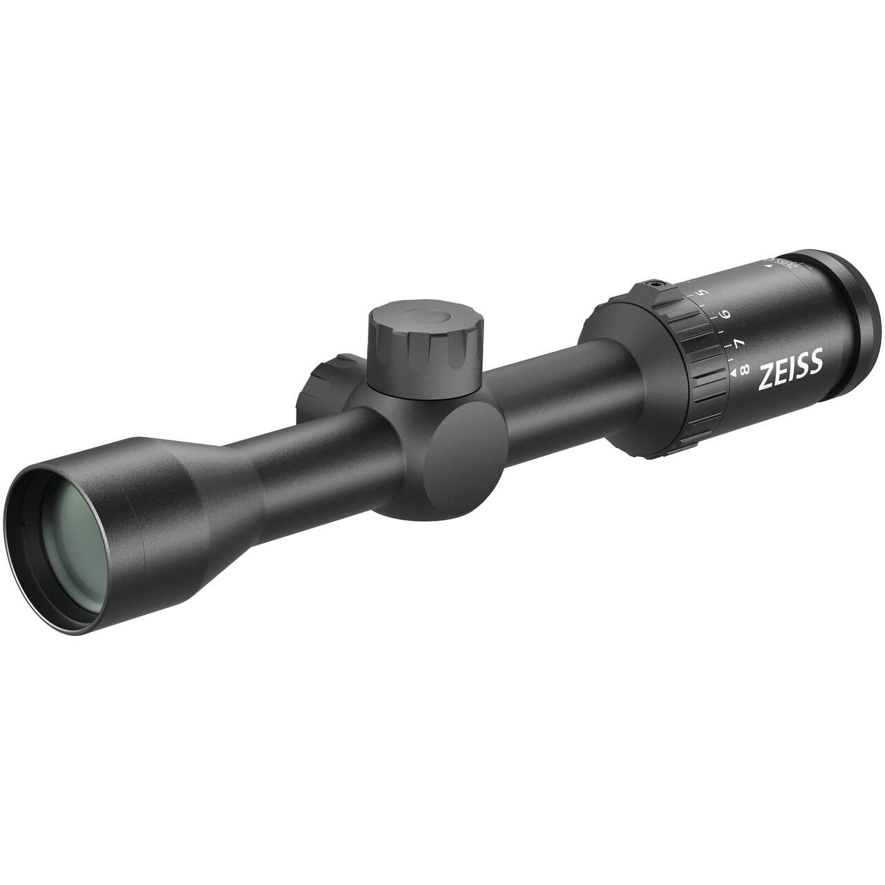 Zeiss V3 2.5-8x35mm 1-inch .25 MOA Duplex Reticle (#6) Fixed Parallax @ 150yds Capped Turrets Riflescope 522702-9806-000