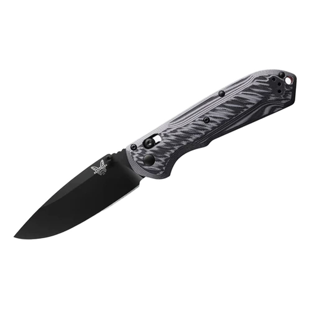 Benchmade Freek AXIS Drop-Point Black Gray Red G10 Knife 560BK-1