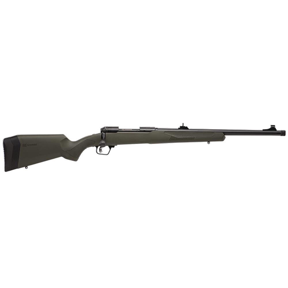 Savage Arms 110 Hog Hunter .223 Rem 20\" 1:9\" 1/2x28 Bbl OD Green/Black BA Rifle w/(1) 4rd Mag 57018
