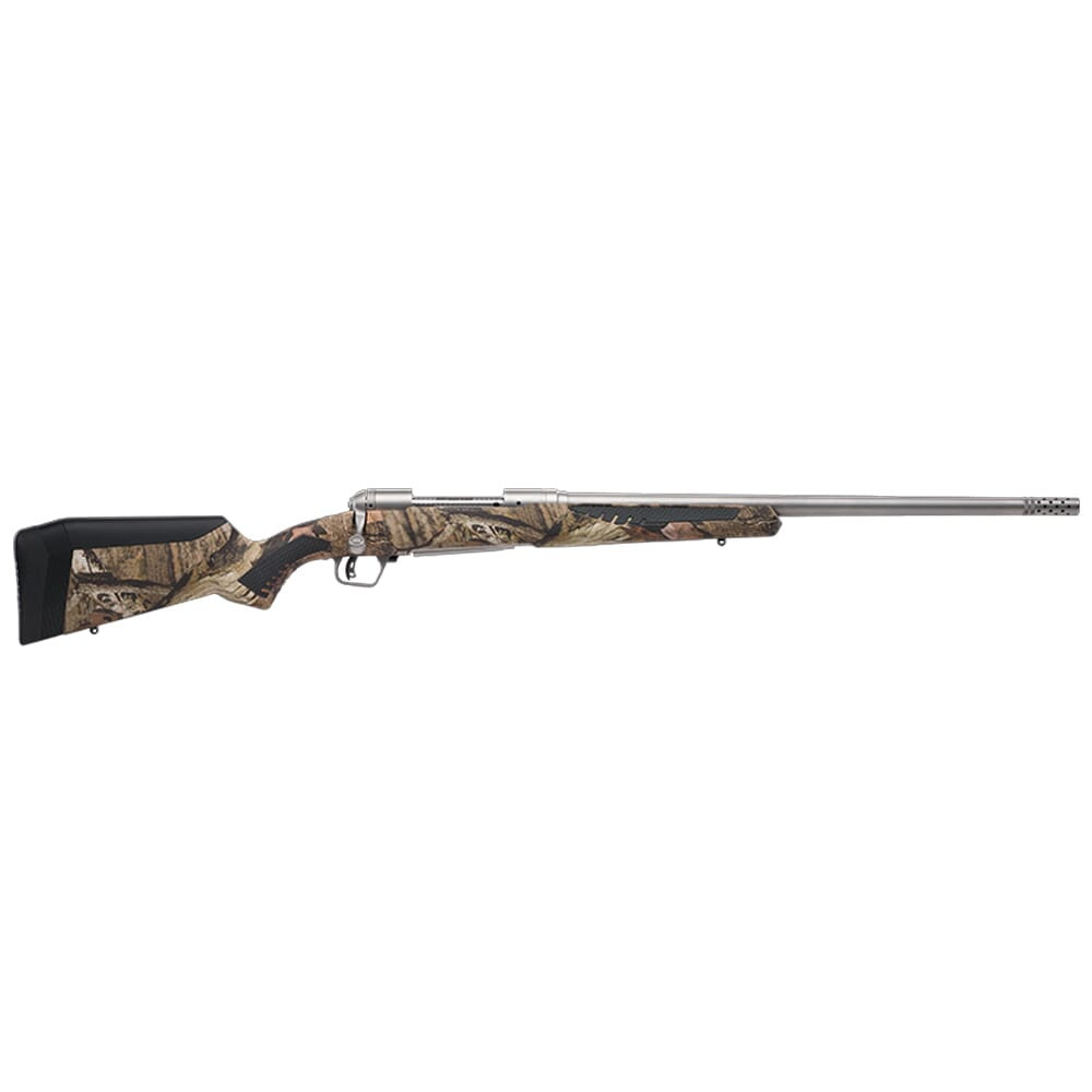 Savage Arms 110 Bear Hunter .338 Win Mag 23\" 1:10\" 9/16x28 Bbl Mossy Oak Break-Up Country BA Rifle w/(1) 3rd Mag 57046