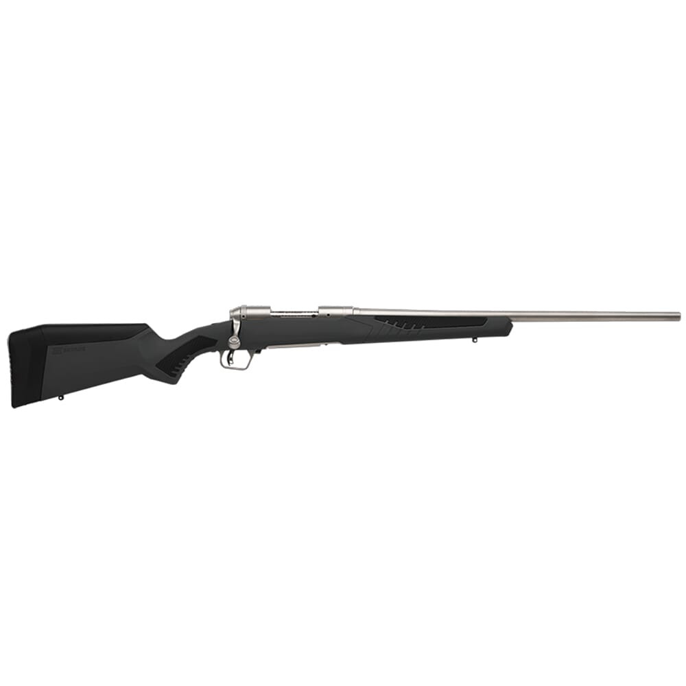 Savage Arms 110 Storm .338 Win Mag 24\" 1:10\" Bbl Gray/Stainless BA Rifle w/(1) 3rd Mag 57049