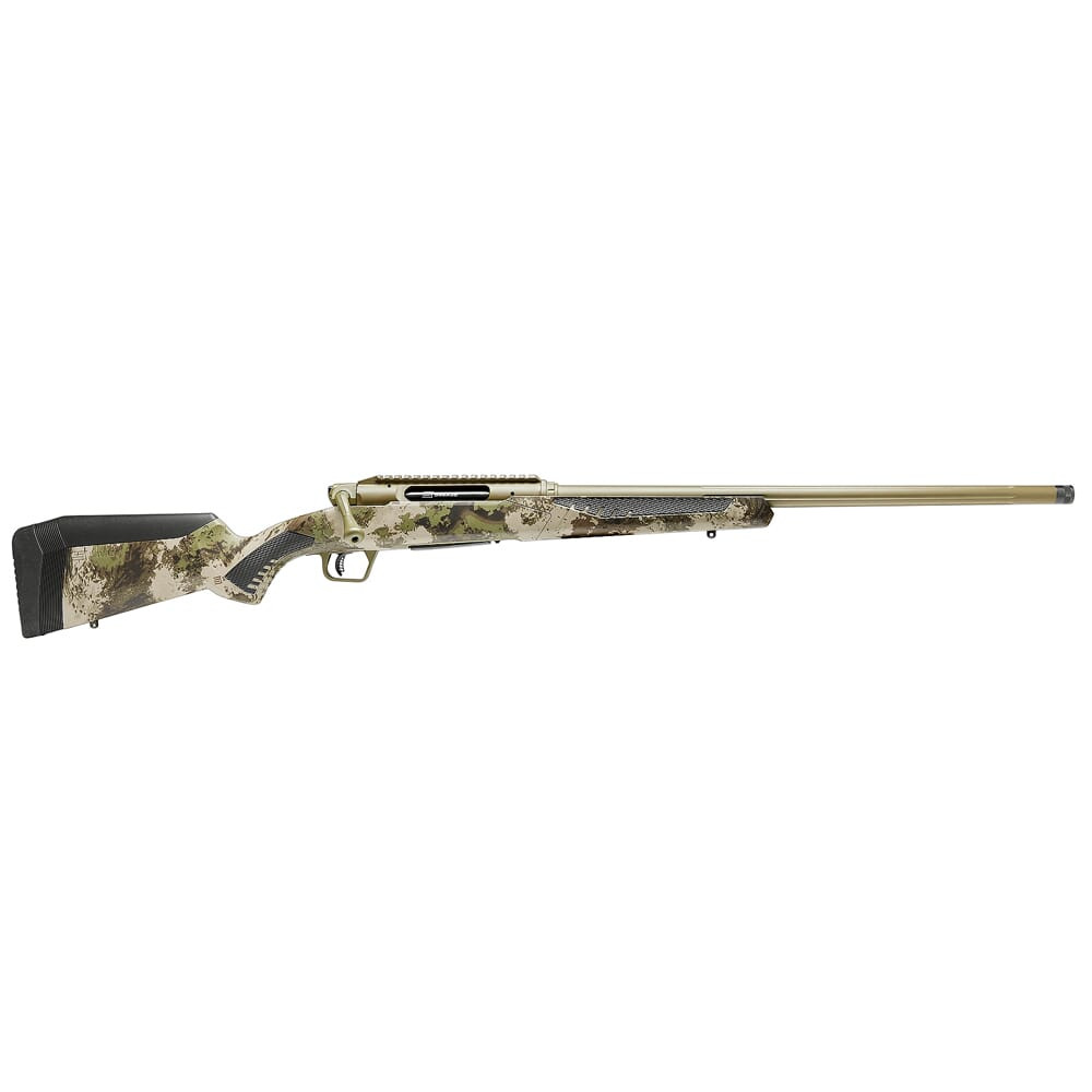 Savage Arms IMPULSE Big Game 7mm PRC 22\" 1:8\" 5/8x24 Bbl Savage Woodland Camo/Hazel Green BA Rifle w/(1) 2rd Mag 58028