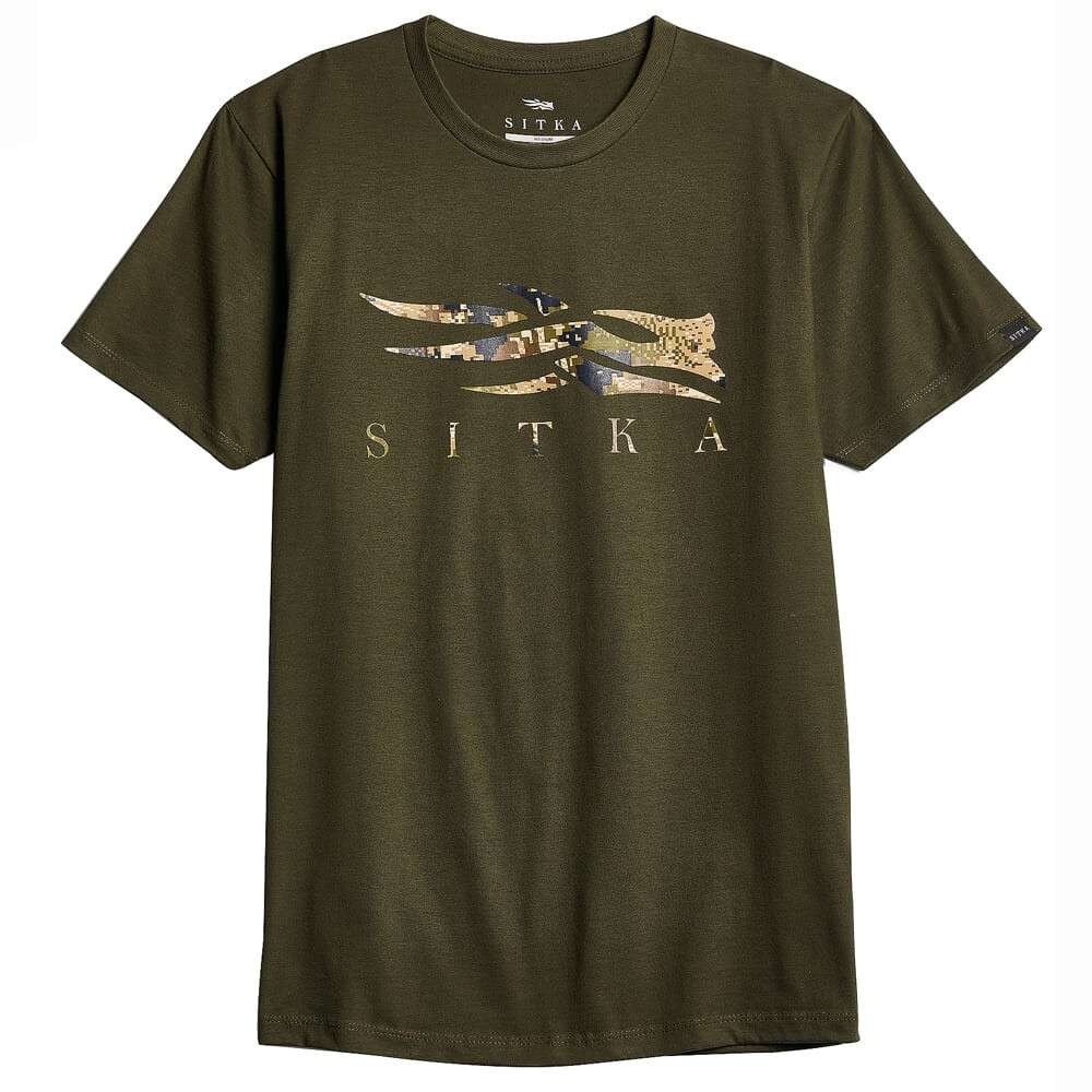 Sitka Gear Optifade Icon Tee Deep Lichen Subalpine Small 600091-DLSA-S