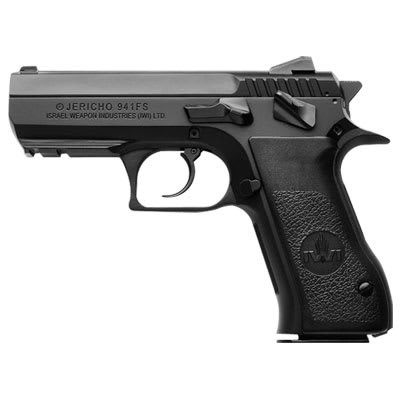 IWI Jericho 941 MS 9mm Black Steel Pistol J941FS9