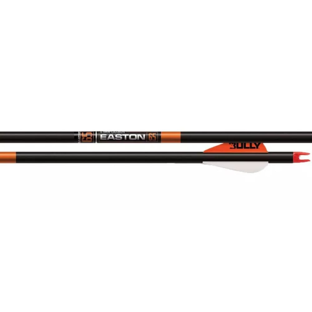 Easton 6.5 Bowhunter Size 340 2\" Bully Vanes 6k 629029-Clipped