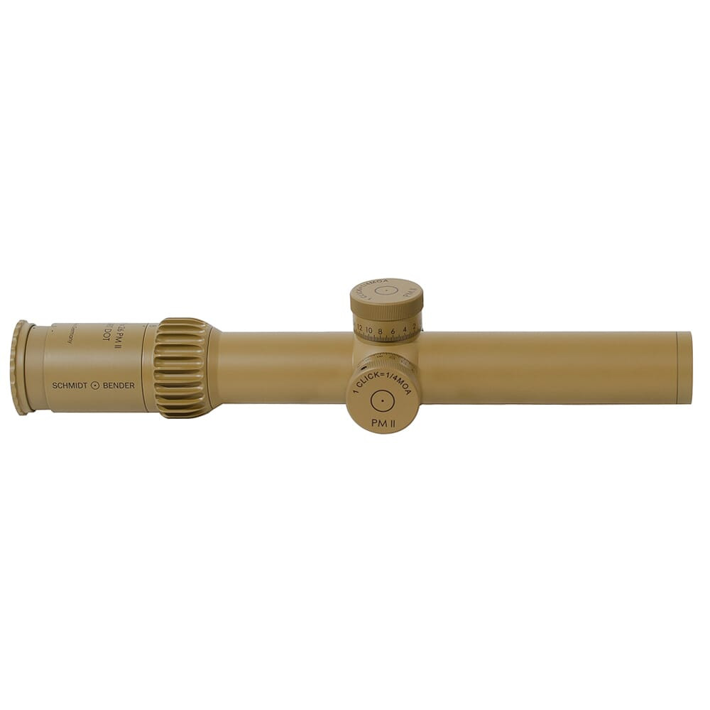 Schmidt Bender PM II ShortDot 1.5-8x26 ST P3L .25 MOA CCW RAL8000 Scope639-945-887-G5-E7