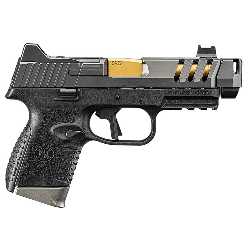 FN America 509 CC Edge 9mm 4.2\" Bbl NMS Black/Grey Pistol w/(3) 10rd Mags 66-101350