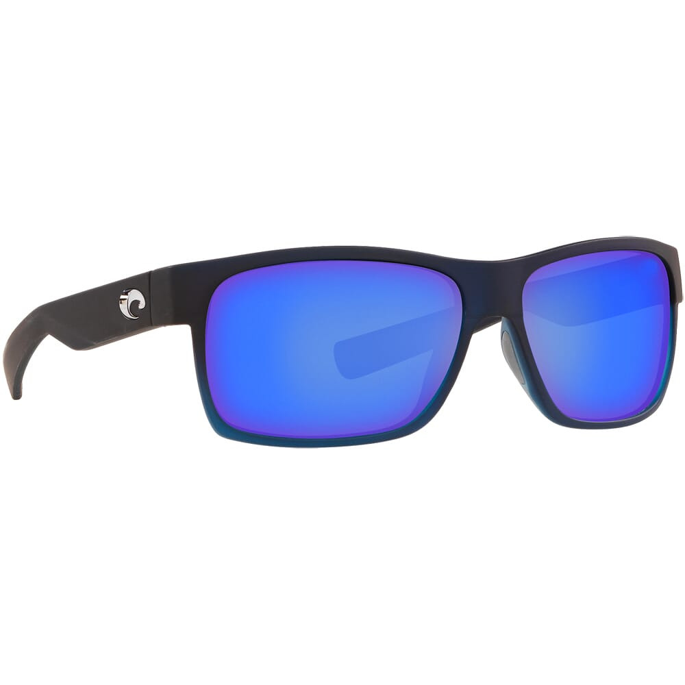 Costa Half Moon Bahama Blue Fade Frame Sunglasses w/Blue Mirror 580G Lenses 06S9026-90261360
