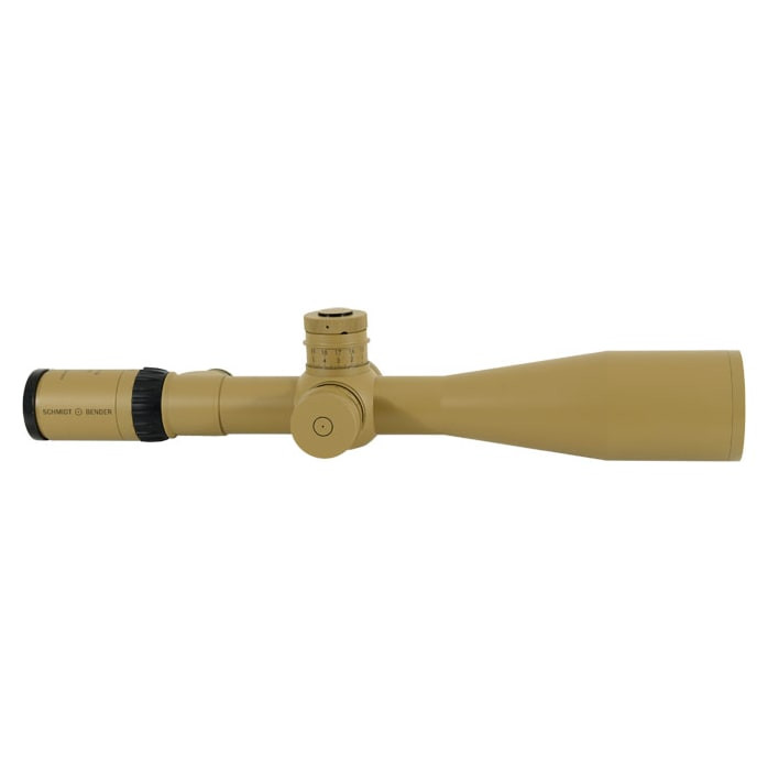 Schmidt Bender PMII 5-25x56 L/P LT Tremor2 FFP MRAD CCW RAL8000 Color 677-945-532-B2-A8