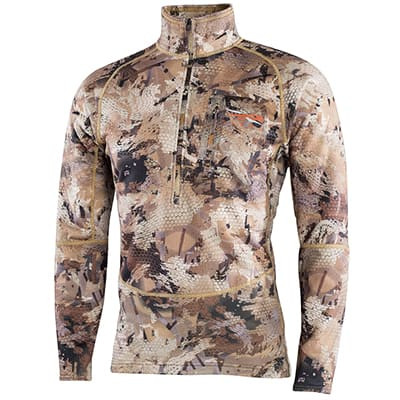 Sitka Marsh Grinder Half-Zip Optifade Waterfowl XXX Large 70024-WL-3XL