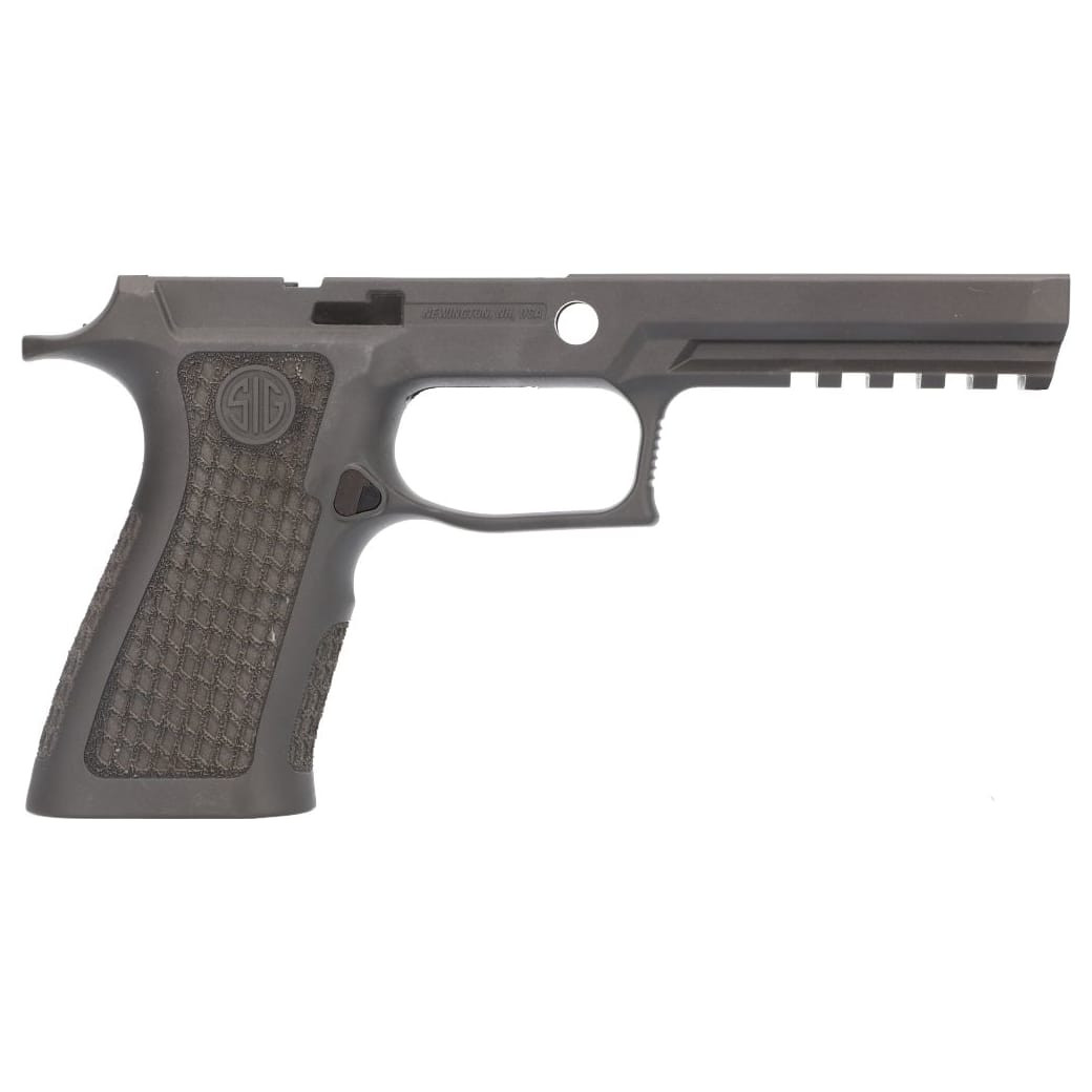 Sig Sauer P365 Low Cap Grip Module Assy P320 LTXG 9/40/357 Full-Size Medium Gry X-Change Kit 8901005