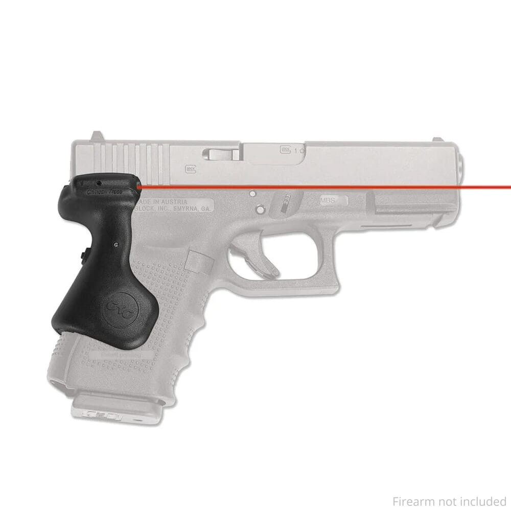 Crimson Trace LG-639 Lasergrips Glock Gen3/Gen4/Gen5 Compact Red Laser Sight 01-6910-1