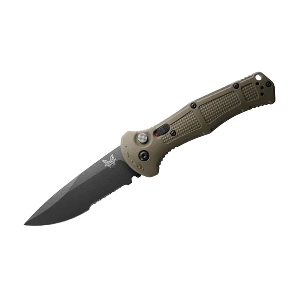Benchmade Claymore Auto Drop-Point Ranger Green Knife 9070SBK-1