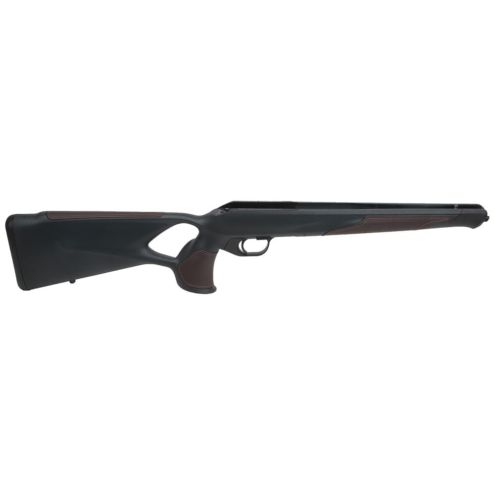 Blaser R8 Pro Success Green with Brown Leather Trim Stock Receiver a082GS28