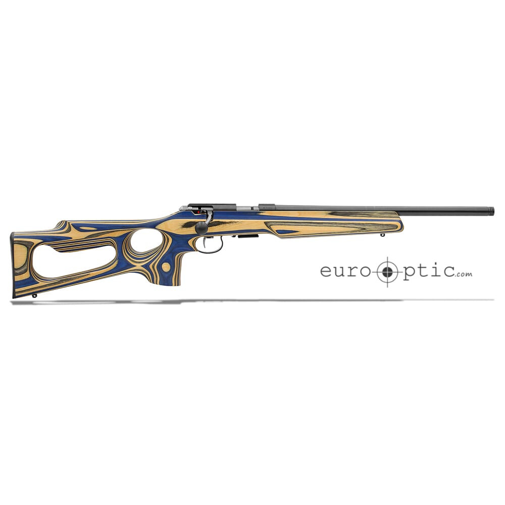 Anschutz 1517 AV .17 HMR Laminate Color Thumbhole 18" 1/2x28 Bbl Rifle w/5098 2-Stage Trigger A1517AVLAMTHX