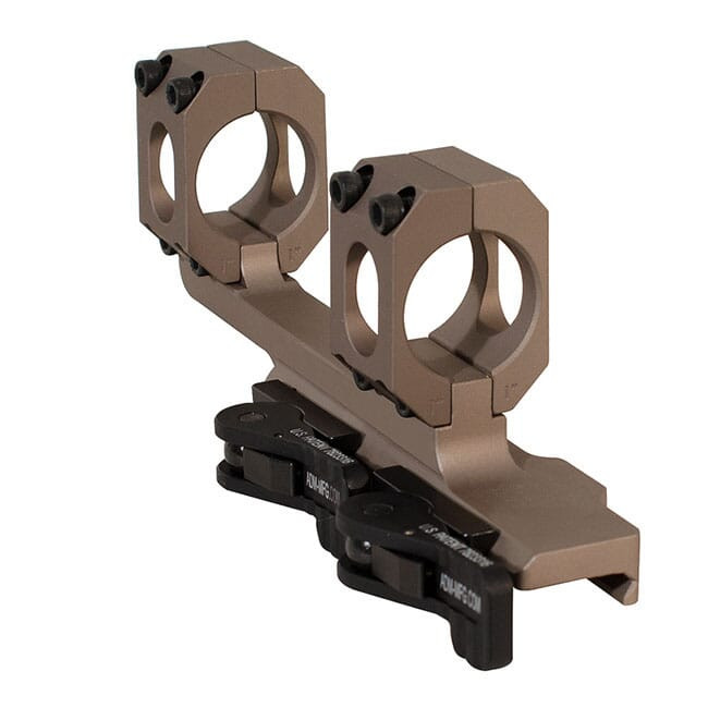 ADM AD-Recon 30 MOA 1\" Tac Lever FDE Cantilever Scope Mount