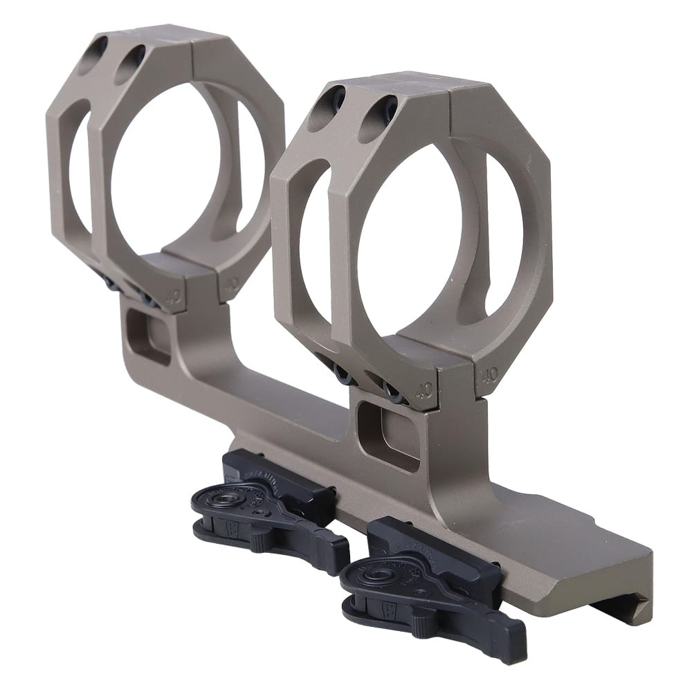 ADM AD-RECON-H 40mm 1.93\" High FDE Cantilever Scope Mount 2\" Offset