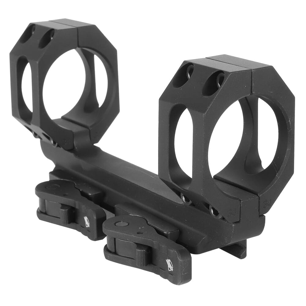ADM AD-RECON-SW 34mm 30MOA Dual QD Wide Spaced Scope Mount w/Vertical Split Rings, No Offset & Wide 3.25\" Ring Spacing AD-RECON-SW-30MOA-34-STD