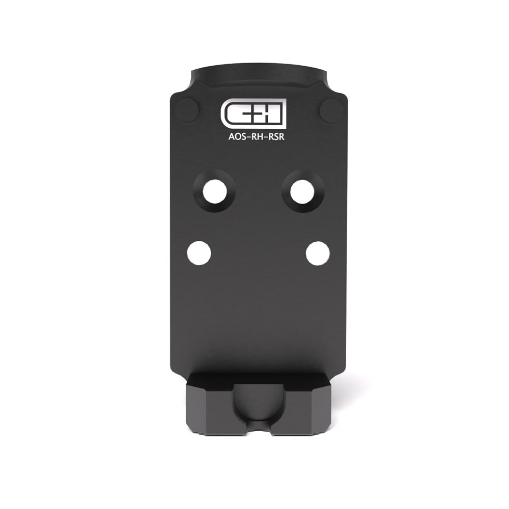 C&H Precision Agency Optic System Cut Plate For Trijicon RMR & Holosun 407C/507C/508T AOS-RH-RSR