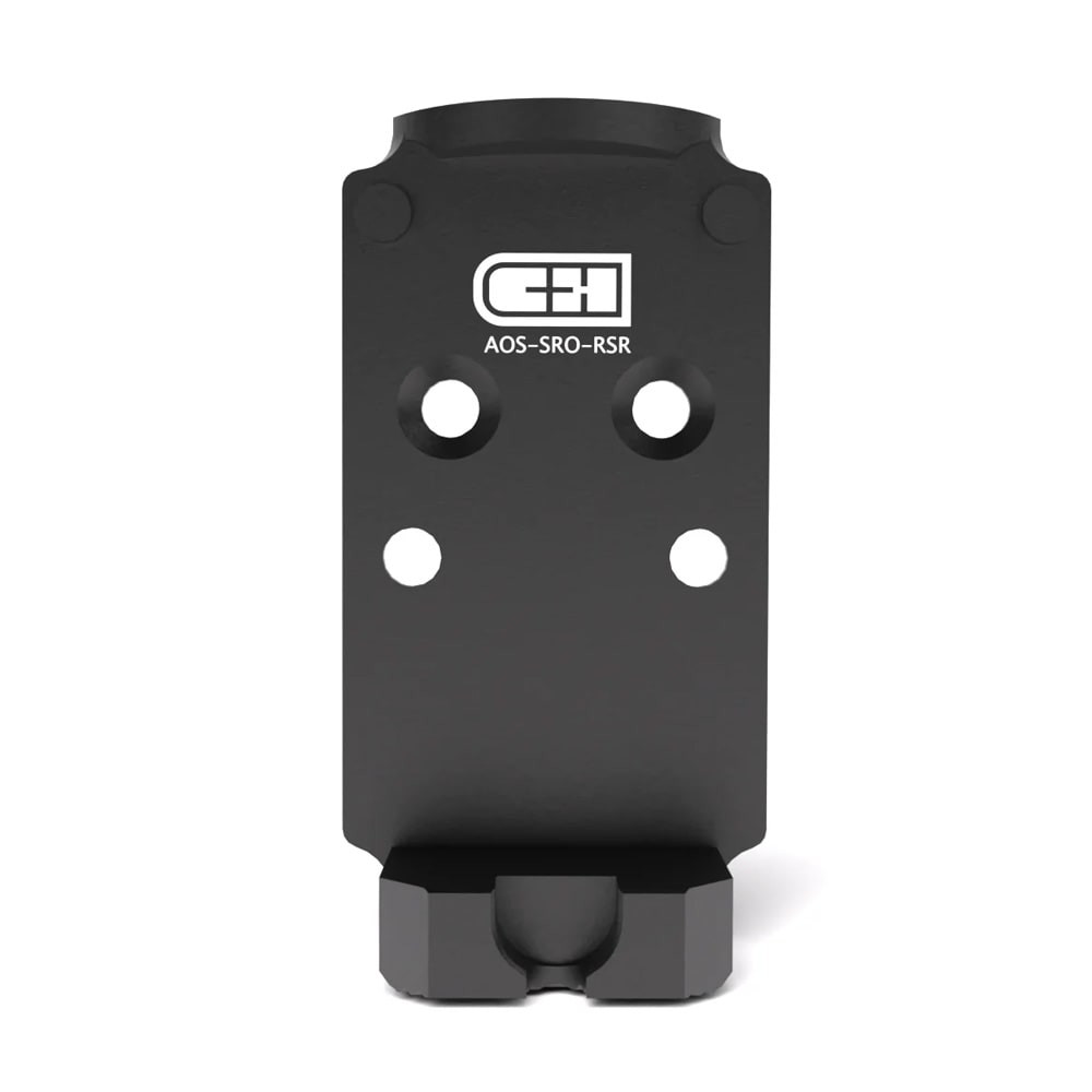 C&H Precision Agency Optic System Cut Plate For Trijicon SRO AOS-SRO-RSR