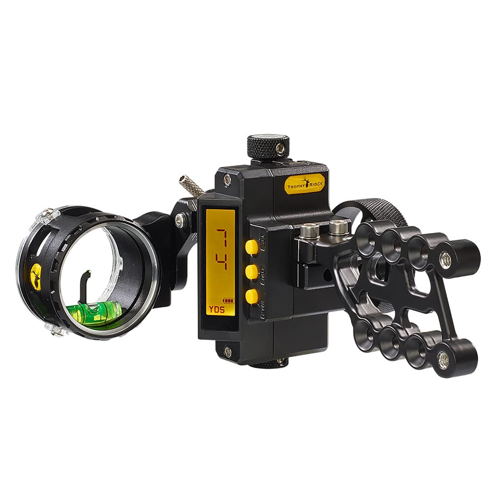 Trophy Ridge AS701DR10 Digital React 1-Pin RH .10 RH Black Bow Sight AS701DR10