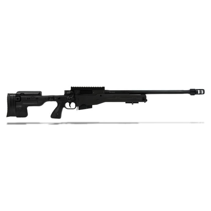 Accuracy International AT Threaded Folding Black .308 Win. 20\" Rifle AT-BLFO308-BL20T-S