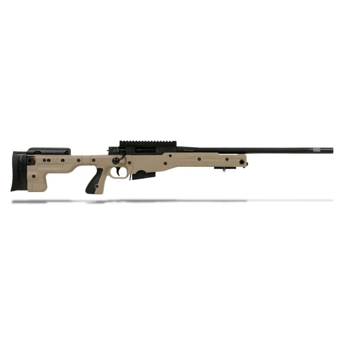 Accuracy International AT .308 Win. Pale Brown Rifle w/ Fixed Stock & 20\" Barrel