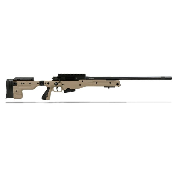 Accuracy International AT .308 Win. Pale Brown Rifle w/ Folding Stock & 24\" Barrel