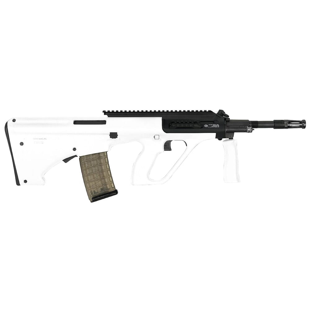 Steyr Arms AUG A3 M1 5.56x45mm NATO 16\" 1:9\" 1/2x28 Bbl White Semi-Auto Rifle w/RH Extended Pic Rail AUGM1WHIEXT