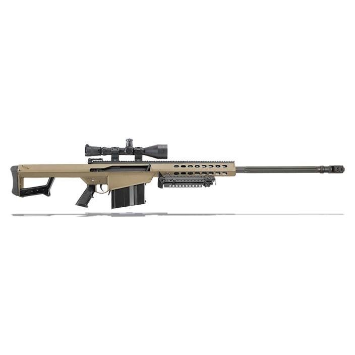 Barrett 82A1 .416 FDE 29\" Leupold Mark 4 M1 & Rings 14020