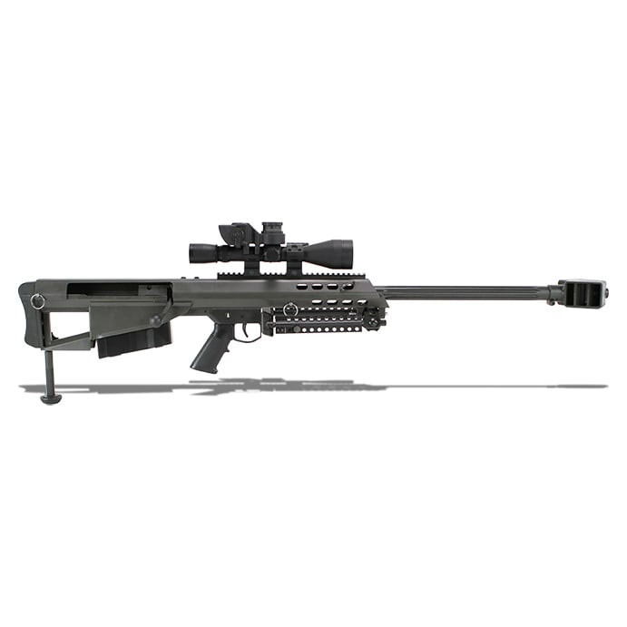 Barrett 95 50 BMG Manganes 29\" Leupold Mark 4 M1, BORS, Rings 13554