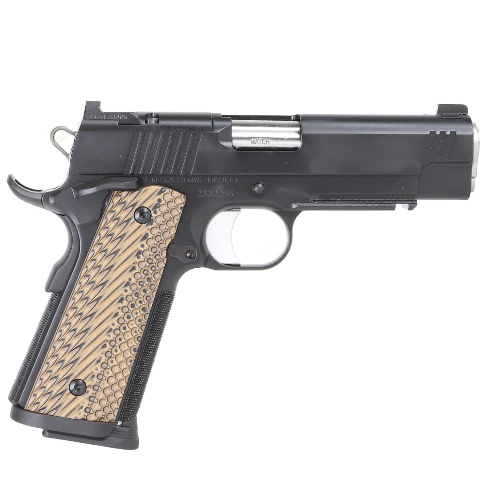 Dan Wesson Specialist Commander .45 ACP Bbl 8rd Optics-Ready Pistol w/Fixed Tritium Night Sights, Light Rail, Magwell, Ambi-Safety & G10 Grips 01795